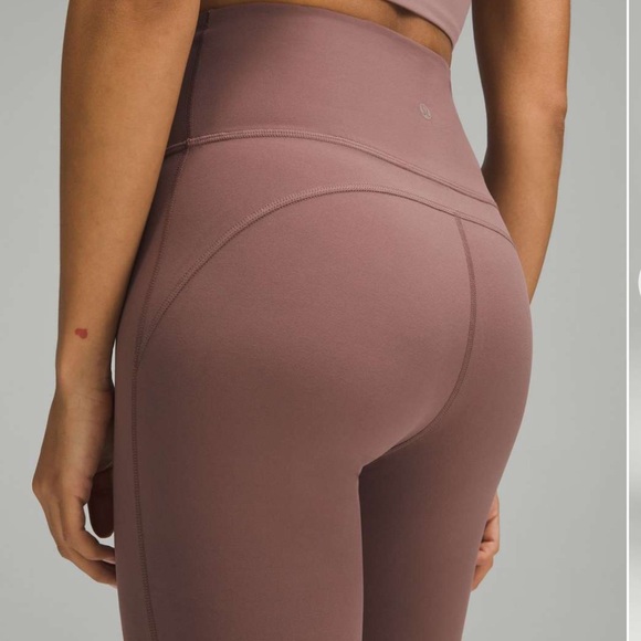 lululemon athletica Pants - Lululemon groove super high rise crop Nulu
